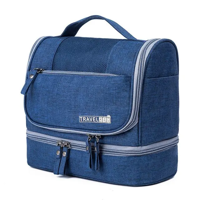 Cable Storage Bag Digital Pouch Case Gadget Organizer Waterproof  Oxford Travel Organizer Cosmetic Bag For Women/Men Make Up Bag 5
