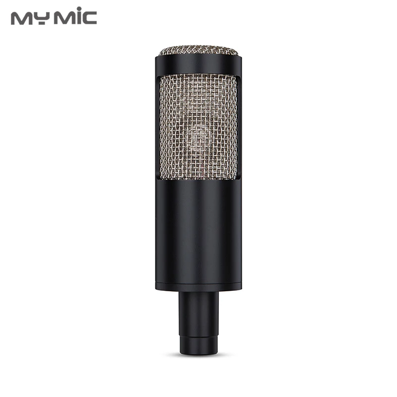My Mic M6X профессиональный конденсаторный компьютерный игровой микрофон большой мембранный Студийный микрофон с подставкой для записи