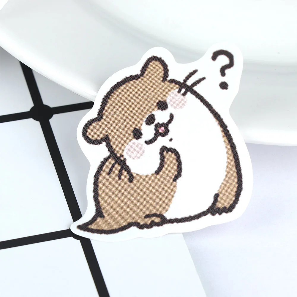 Cute Otter Animal Stickers DIY Sealing Sticker Diary Albums Decoration Stickers