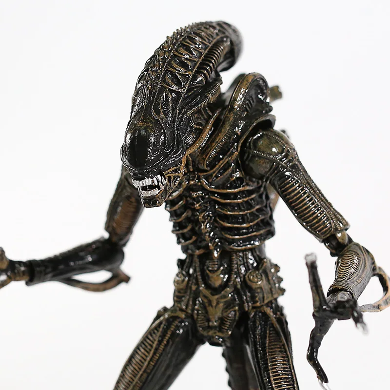 Инопланетянин NECA Ultimate Edition коричневый/синий воин инопланетянин фигурка Коллекционная модель игрушки