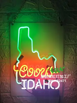 

New HIGH LIFE Neon Beer Sign Bar Sign Real Glass Neon Light Beer Sign Good Idaho