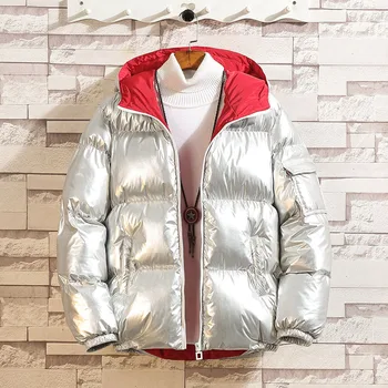 

2019 New Style Winter Jacket Men And Coat Peffer Parka Men Clothes For Mens Padded Jackets Hooded Plus Size M-5XL