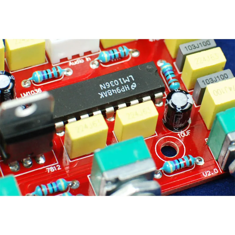 CIRMECH LM1036 OP-AMP HIFI 증폭기 프리 앰프 볼륨 톤 EQ 제어 보드 DIY 키트 및 완제품