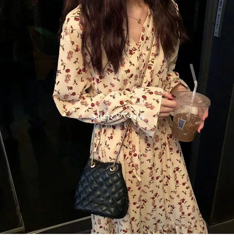 

France Non-mainstream French Yamamoto Wind Victoria Retro Palace Immortal Very Fairy Dress Long Skirts Spring And Summer over-th
