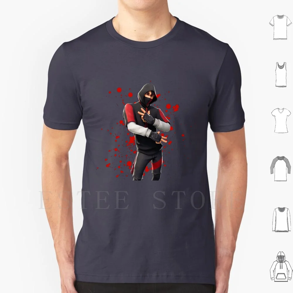 Ikonik Skin T Shirt Cotton Men Stampa Fai Da Te Ikonik Battle Royale Gioco La Migliore Vendita Più Popolare Setup Gamers Usa Gamers Usa