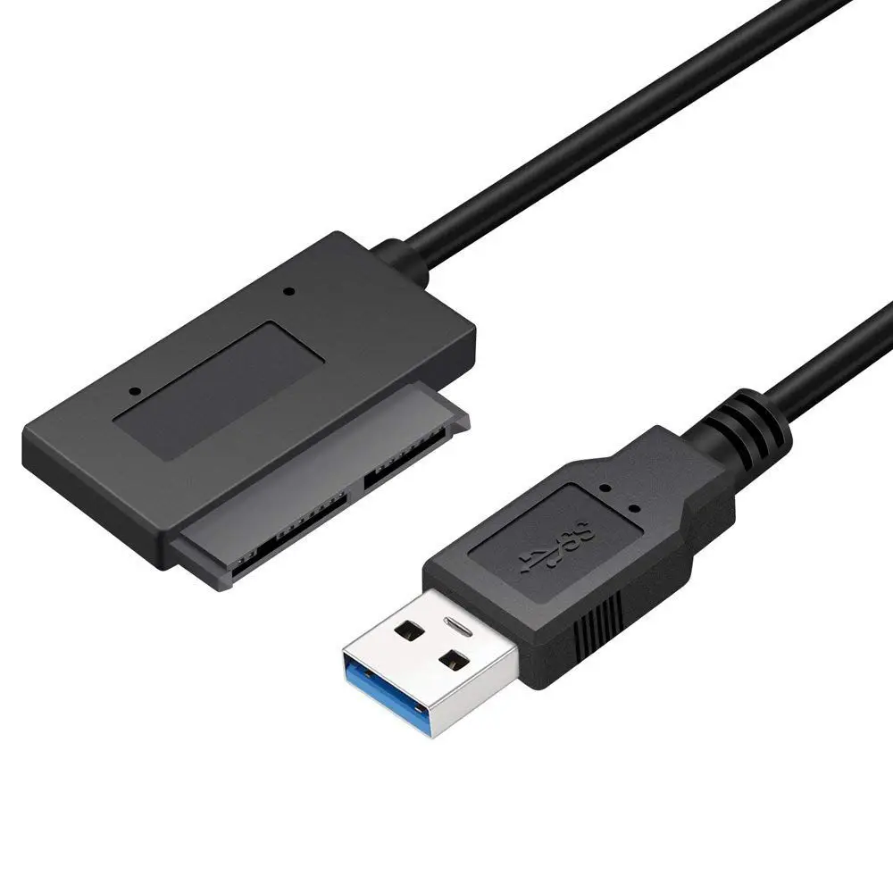 USB 3 0 к Micro SATA Кабель адаптер для 1 8 дюймов HDD SSD конвертер шнур USB3.0 16Pin Msata 7 + 9