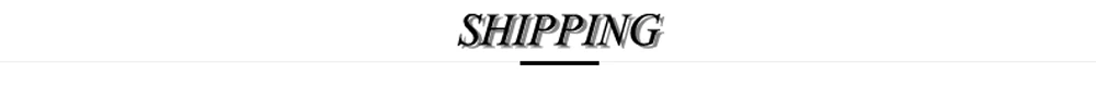 SHIPPING 1