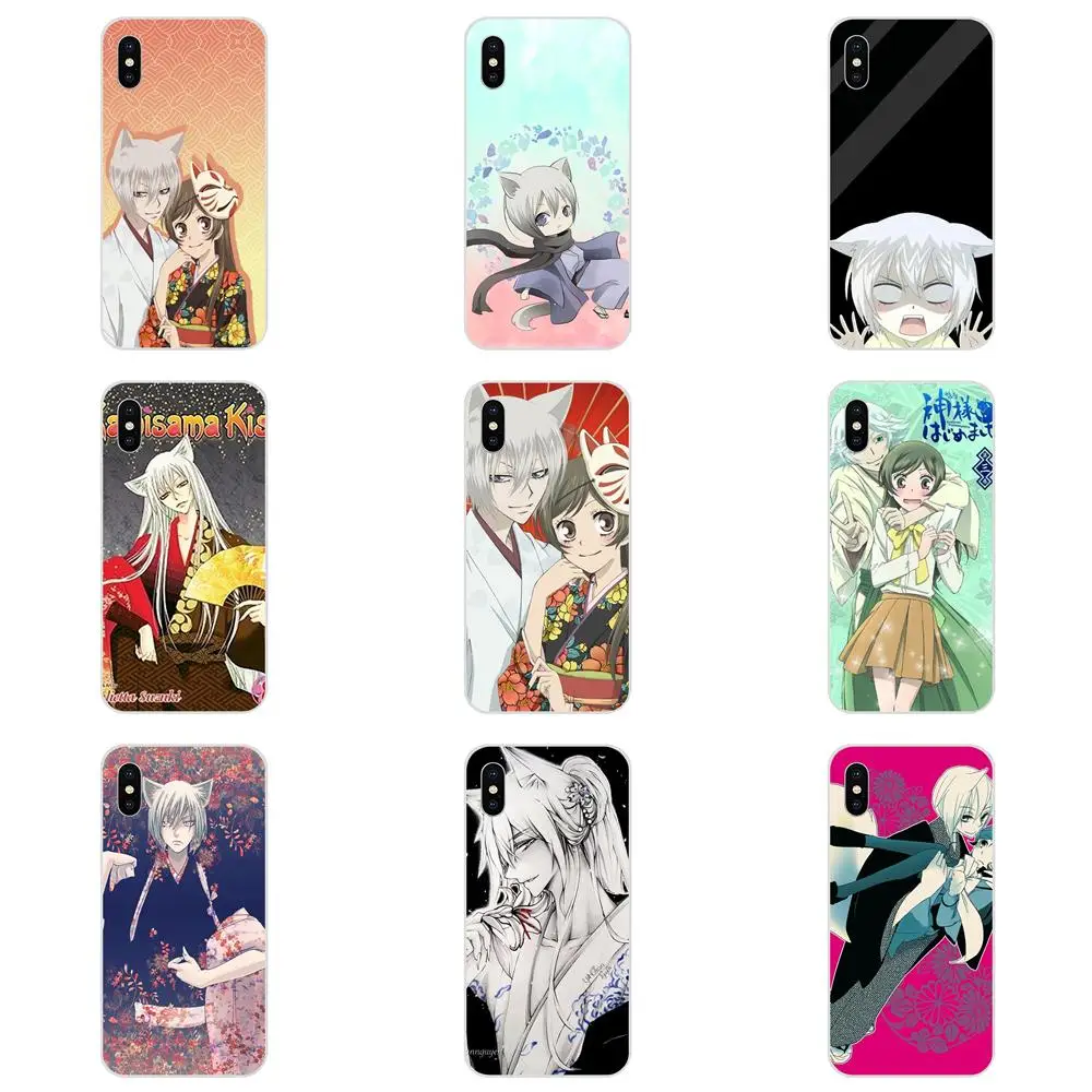 Мягкий мобильный телефон для Apple iPhone 4 4s 5 5C 5S SE 6 6S 7 8 Plus X XS Max XR аниме Kamisama Hajimemashita