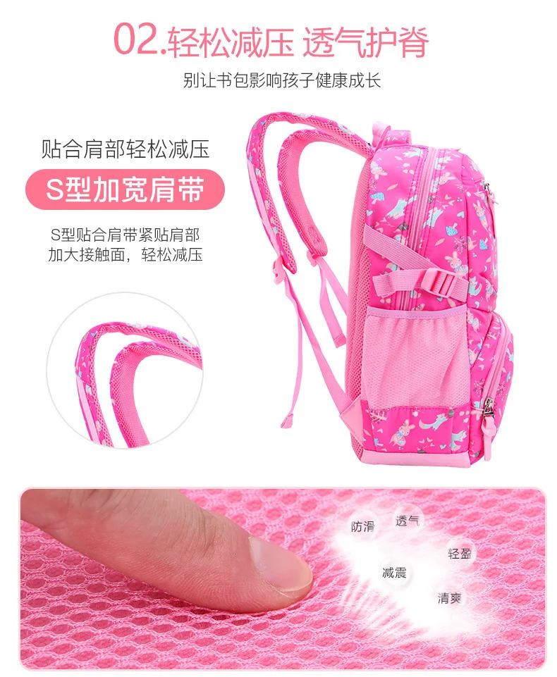 Children School backpacks Girls School Bags kids Backpacks Kids Satchel princess Schoolbags mochila escolar printing backpack