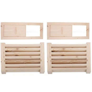 

4Pcs Summer Bath Sauna Room Air Vent Sauna Blinds Grille Ventilation Panel Sauna Room Equipment