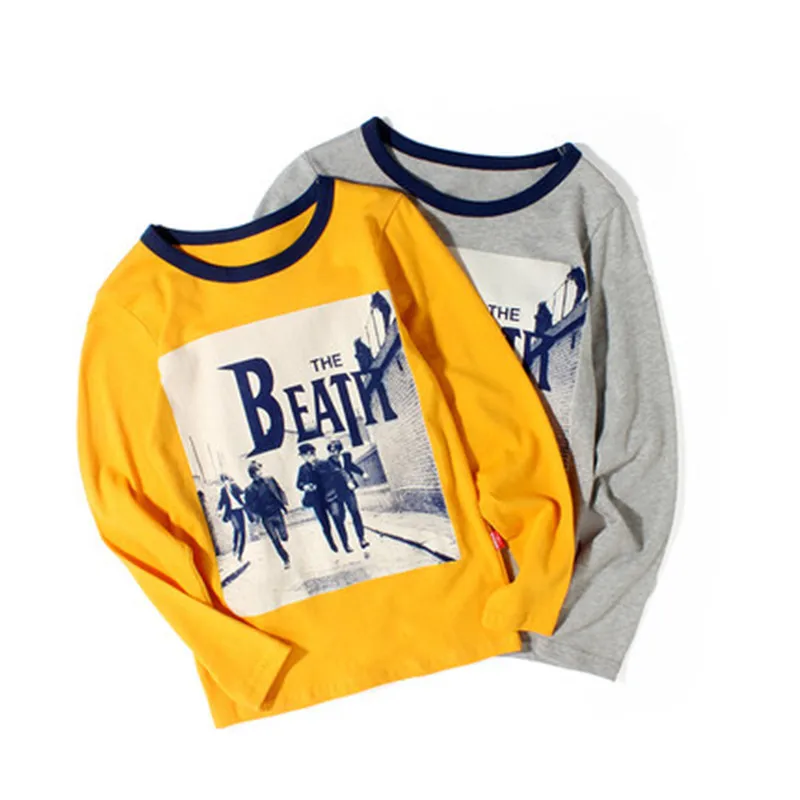 

kids Cartoon Pattern Sweatshirts Children Long Sleeve Tops boys T-shirts tops Pullover Blouse Kids Clothes t-shirts 4102 25