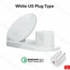 White- US Plug
