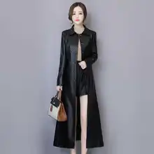 New Women Sheepskin Coat Autumn Winter 2021 Fashion Keep Warm Long Jacket Thicken Genuine Leather Coat Suede Outerwear Female