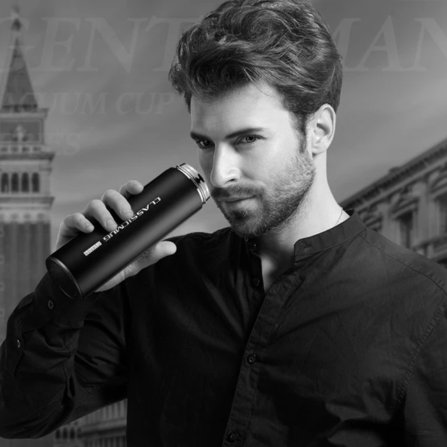 500 Ml -Es Termosz Lombik 304 Rozsdamentes Acél Vákuum Felkészített Tumhó Víz Csésze Autós Hordozható Vizes Palack - Image 3