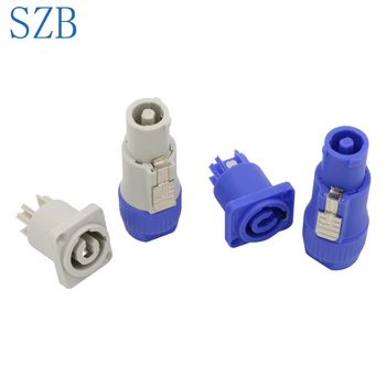 

PowerCon DMX Cable Power Connector in and out for Power Input Male Female Moving Head PAR Light Wash Light Used/SZB-AC015