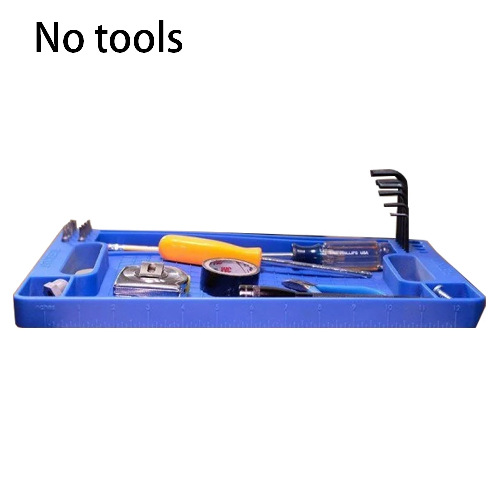 

Plastic Repair Durable Universal Practical Packaging Strong Grips Flexible Tool Tray Accessories Storage Box Non Slip Easy Clean