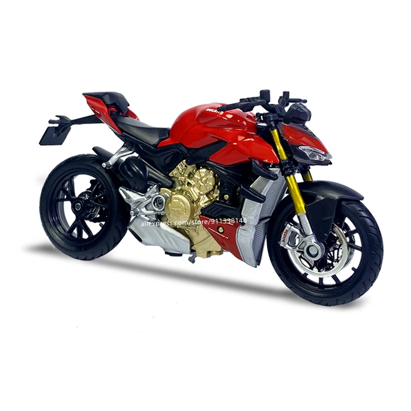 Модельные реплики для мотоциклов Maisto Ducati Super Naked V4 S 1:18 оригинальные детали