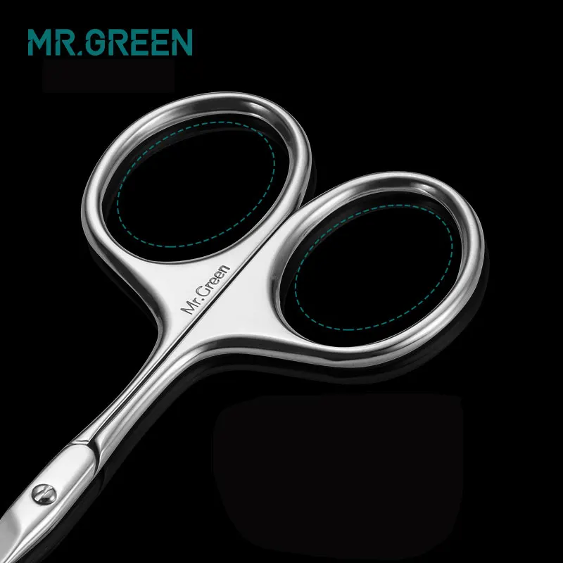Eyebrow Trimmer Set Eyebrow Trimmer Eyebrow Scissors Stainless Steel Scissors Hair Remover Eyebrow Trimmer Blade Facial Dissection Scissors MR.GREEN Manicure Precision Professional Stainless Steel Eyebrow Eyelash Hair Remover Trimme Tool Eyebrow Scissors Curved Blad