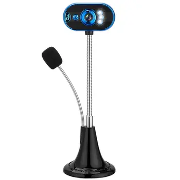 

Hd Video Camera Computer Desktop Notebook Built-In Microphone Night Vision Remote Teaching Equipment Usb Free Drive