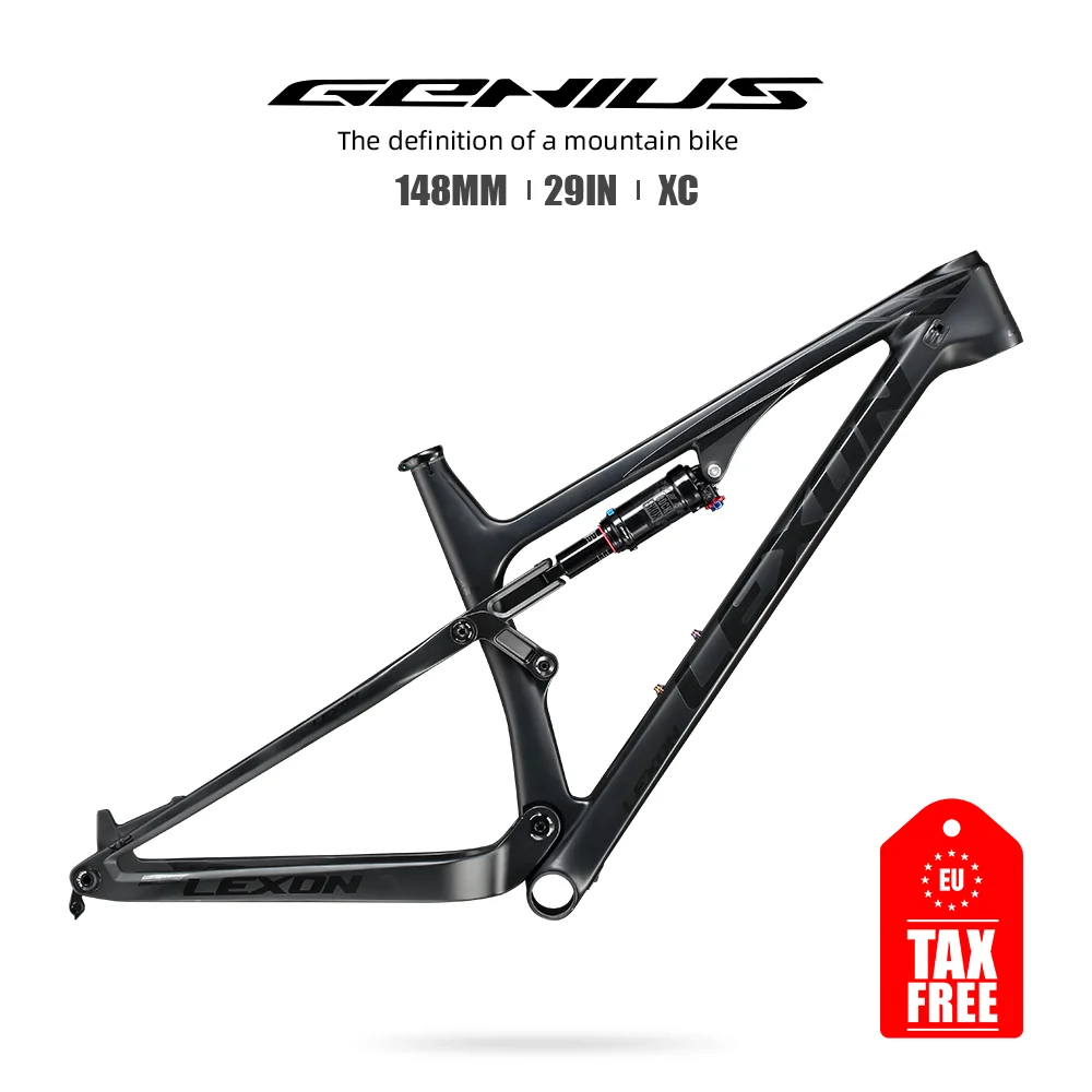2022 Lexon Frame Full Suspension 29er 21inch Mountain Bike Frames Bb92