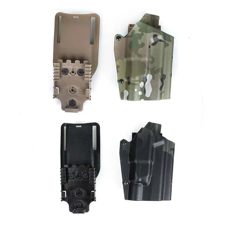 Тактический Airsoft TMC Multicam G17 X300 Kydex пояс кобура прямой адаптер быстросъемный Набор |