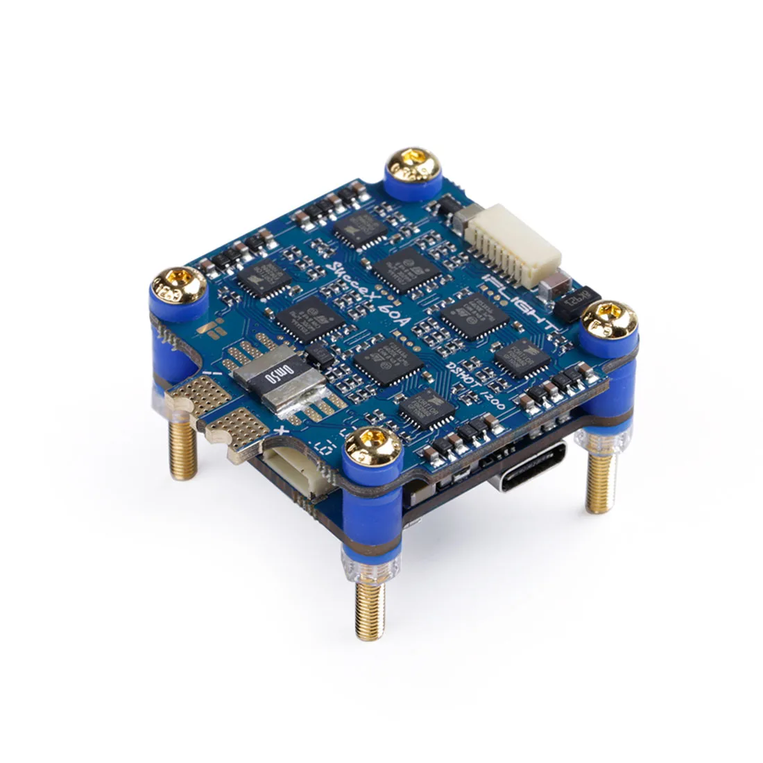 IFlight sucex-D F7 TwinG Stack с контроллером полета sucex-D F7 TwinG/sucex 50A 2-6S BLHeli_32 4 в 1 ESC для системы HD FPV