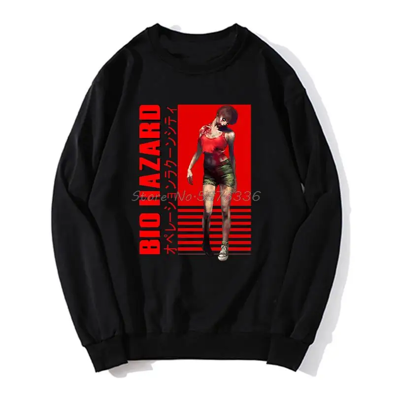 Biohazard Hoodie Funny Design Residented Evil Zombie Game Men Unisex O-neck Hoodies  Sweater Sweatshirt Streetwear - AliExpress