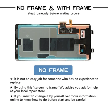 

Original Super AMOLED For Samsung Galaxy Note 9 LCD N960F N960U LCD Display Touch Screen Digitizer Assembly
