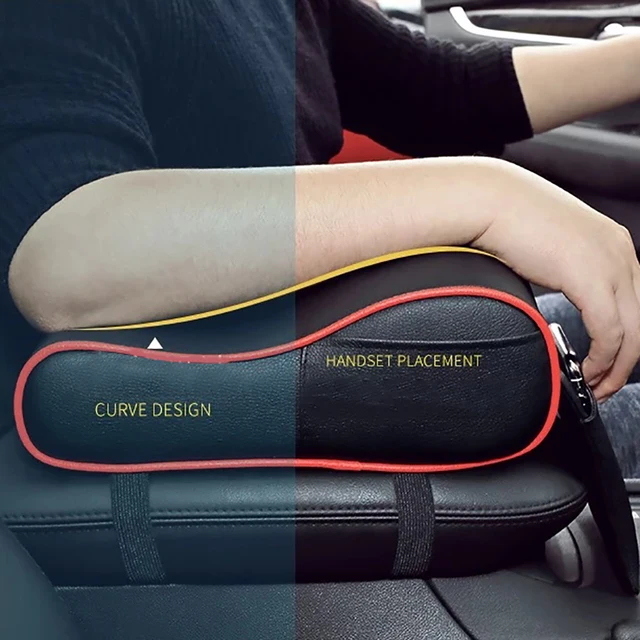 Universal Auto Armlehne Pad Kissen Lehnen Arm Handgelenk verstellbar für  lange Autobahnfahrten