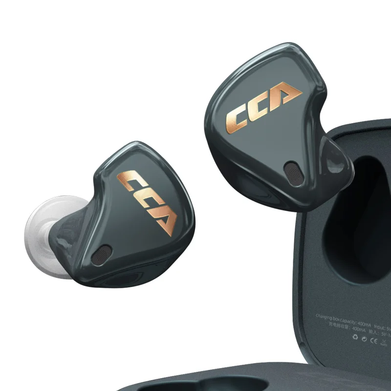 CCA CX4 Hybrid Technology Driver True Wireless Earbuds Bluetooth 5.0 Earphone Headset Noise Cancelling Touch Control CCA C10 PRO