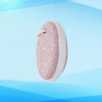 

Oval Pumice Stone Foot Grinding Stone Dead Skin Remover Foot Rubbing Tool Foot Care Tool Pink