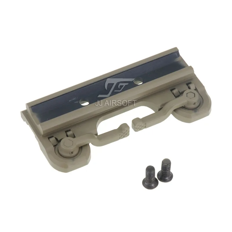 Tan JJ Airsoft ARMS 19 Low Dual(LD) бросок рычаг QD Крепление для Trijicon ACOG Scope& Red Dot Series - Цвет: Tan