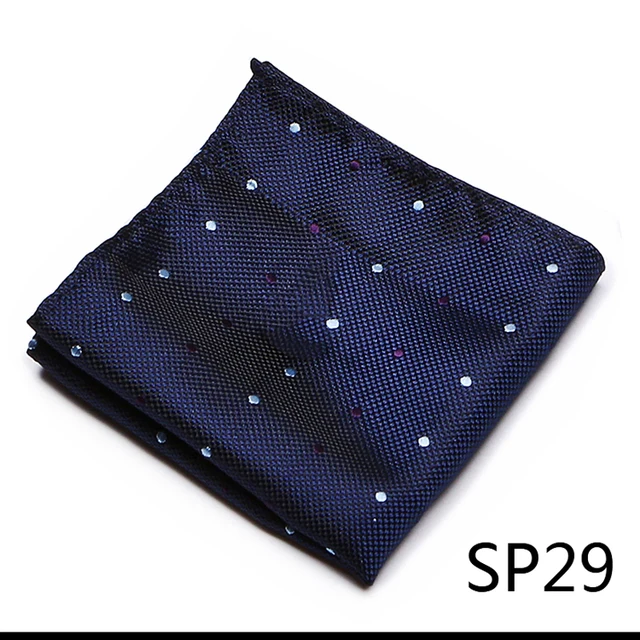 Newest style  Brand Factory Sale Top grade  Pocket Square Paisley Dropshipping Clothing accessories Memorial Day Fit Workplace SP29