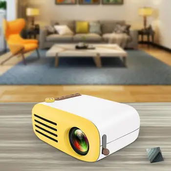 

YG300 LED Projector 320x240 Pixels Supports 1080p HDMI/USB/AV/TF Mini Portable Projector Media Player Home Theater Projector