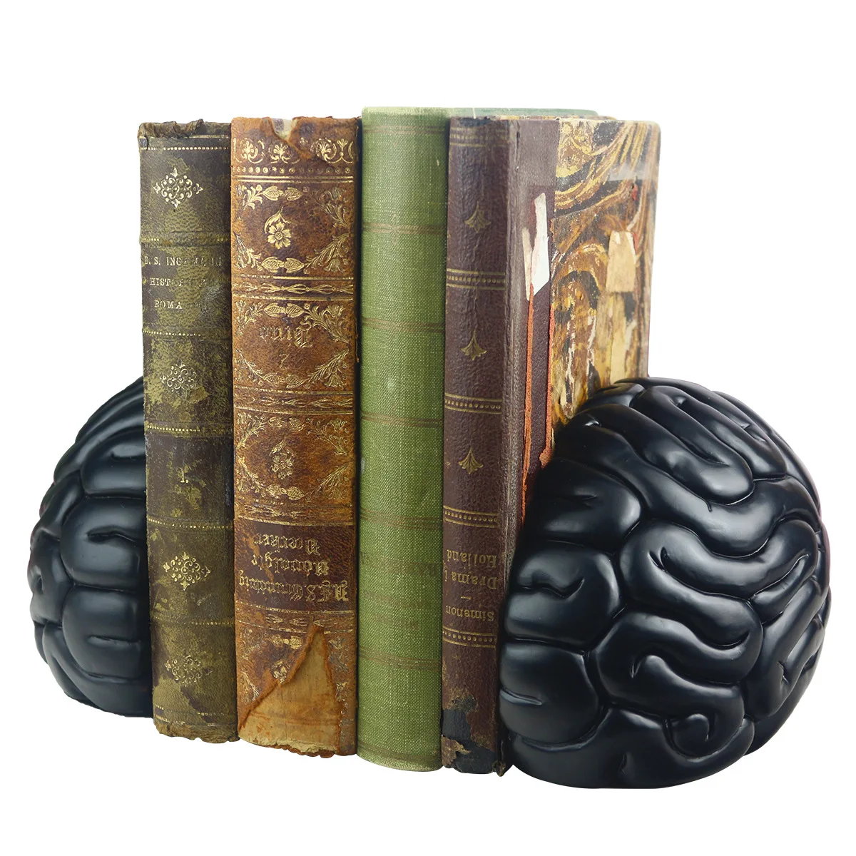 

Northern European-Style American-Style Home Retro Decorations Wine Cabinet Office Book End Establish Bookends Human Brain Librar