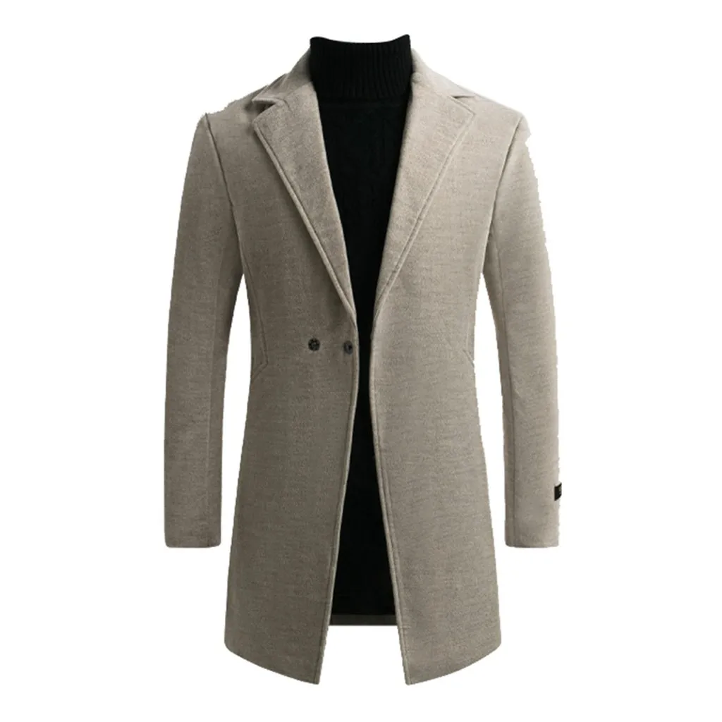 Уличная Мужская Новая Тренч зимний стиль veste hommeable теплая Снежинка ветровка пальто чистое пальто chaqueta hombre jaqueta