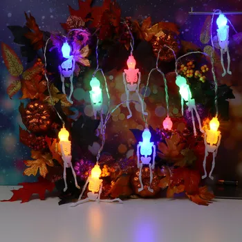 

Pumpkin Ghost Spider LED Ball String Lights For Halloween Christmas Birthday Party Festival Decor LED Lights Decoration Lights