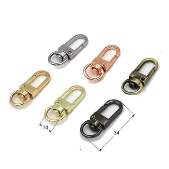 

Bag Trigger Swivel Lobster Clasps Clips Snap Hooks Weave Paracord Lanyard Buckles bag parts diy handbag accessories wholesale