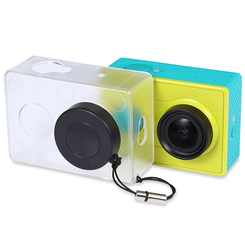 Transparent Protective Cover Camera Ultrathin Case With Lens Cap Cover For Xiaomi Yi Action Camera Accessories (11)