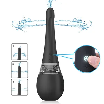 

All-Purpose Electric Enema Bulb, Portable Electric Bidet Sprayer with 3 Intensities Modes for Baby Wash, Personal Care, Disabili