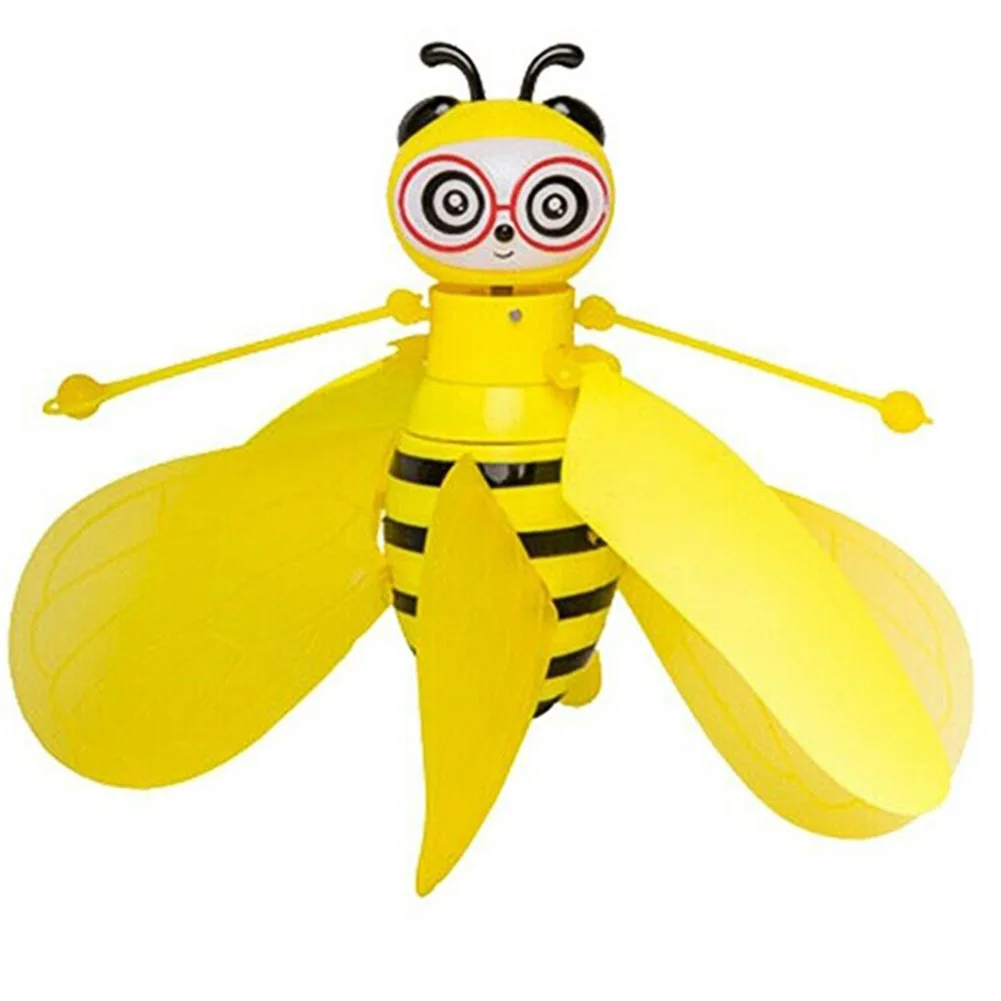 

2019 New Mini Flying Ball Bee Aircraft Infrared Induction Helicopter with Lighting Toy