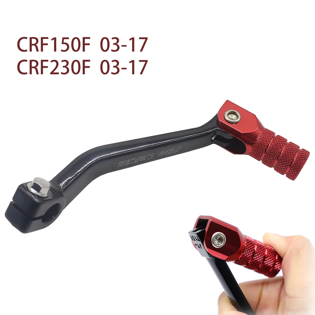 

Motorcycle Aluminum CNC Gear Shifter Shift Pedal Lever For HONDA CRF150R CRF 250R 2003 2004 2006 2007 2010 2015 03-16Dirt Bike