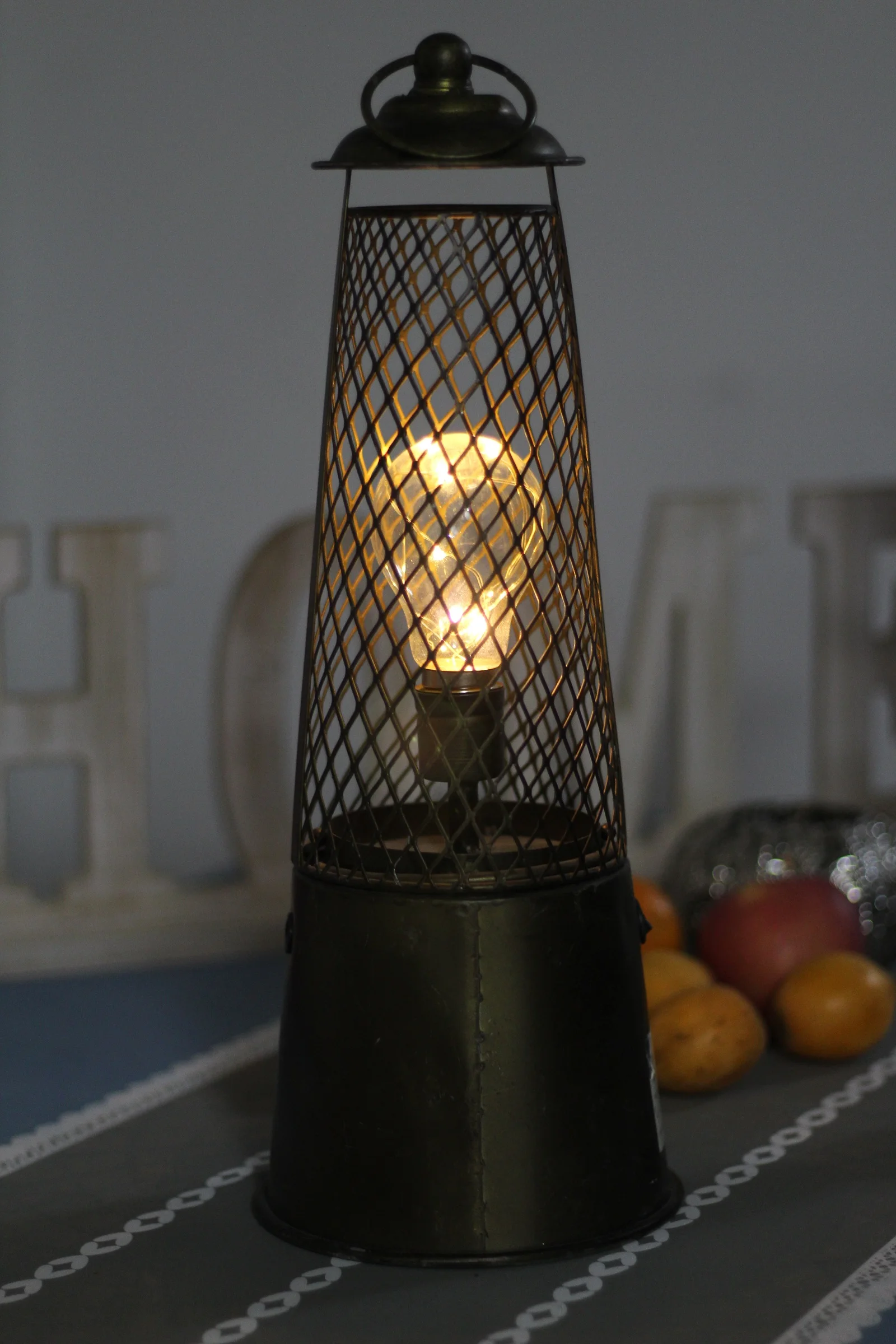 Lighthouse Tea Light Holder Glowing Night Tea Light Outdoor Indoor