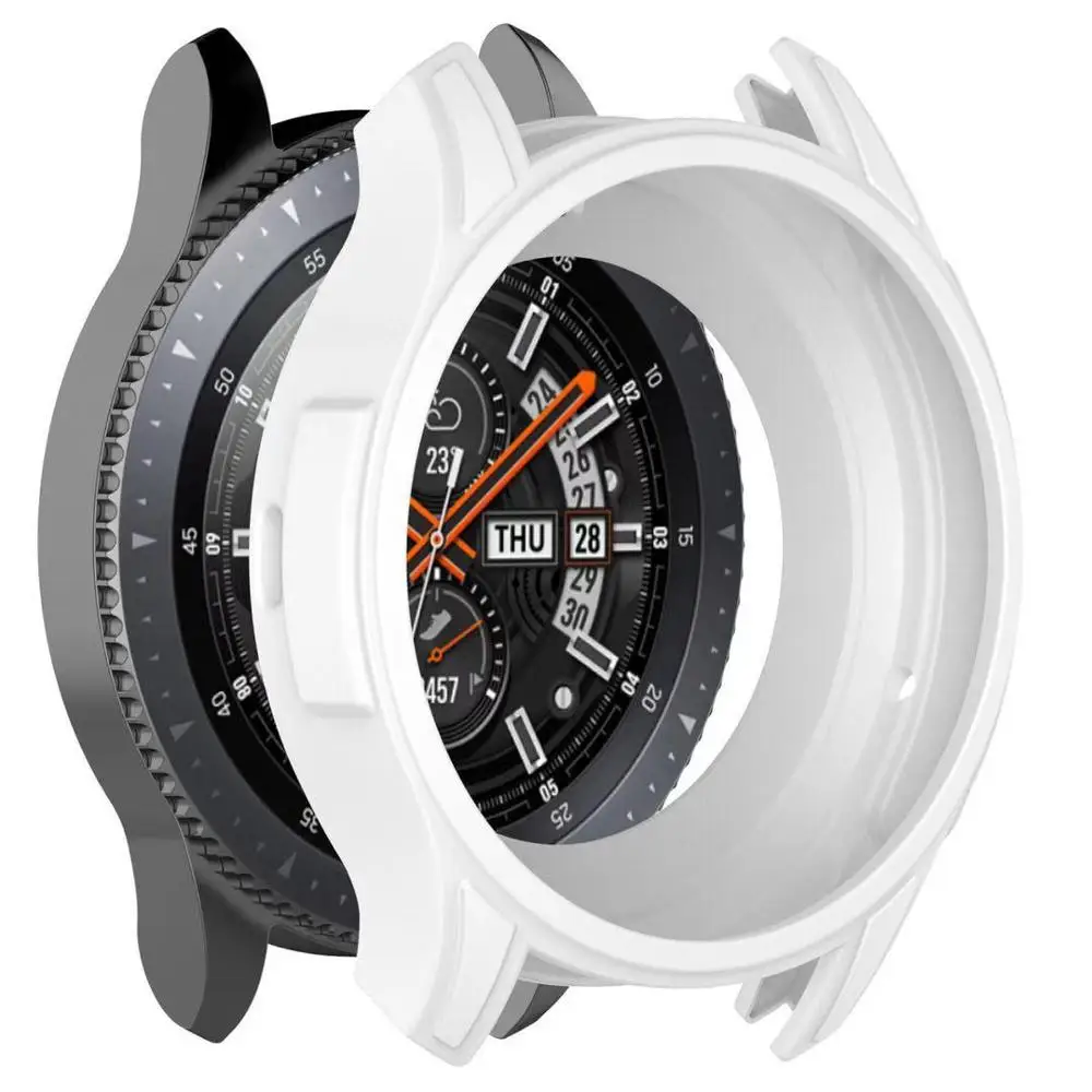 Защитный силиконовый прорезиненный чехол-держатель для samsung gear S3 Frontier Smart протектор для часов чехол корпус
