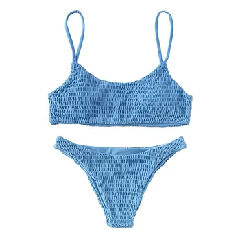 

WOMAIL Bohemian Style 2020 Swimming Sexy Lingerie Weaving Underwear Set Knitting Set Fashion Ladies Split Lingerie Underwear