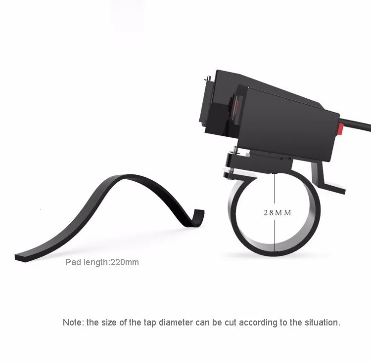 OHANEE Waterproof 12v Motorcycle Dual Usb Charger Accessories Parts For Motorcycles