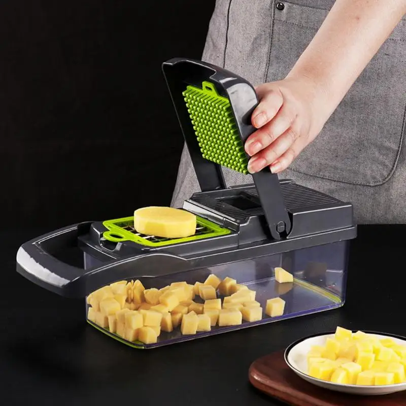 Mandoline Vegetable Fruits Tool Grater Cutter Shredder Garlic Meat Chopper Carrot Potato Slicer Salad Maker Kitchen Gadgets