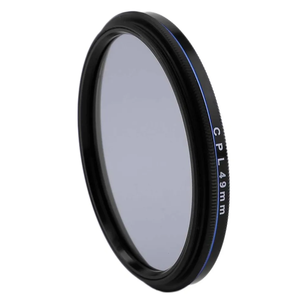 Super Thin 49/52/55/58/62/67/72/77MM Waterproof Circular Polarizer CPL Camera Lens Filter For Canon For Sony Camera Lens