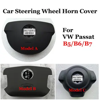 

Car Steering Wheel Horn Cover For VW Passat B4/B5/B6/B7/B8 Auto Accessories Parts Steering Wheel Panel Plate Shell Cover