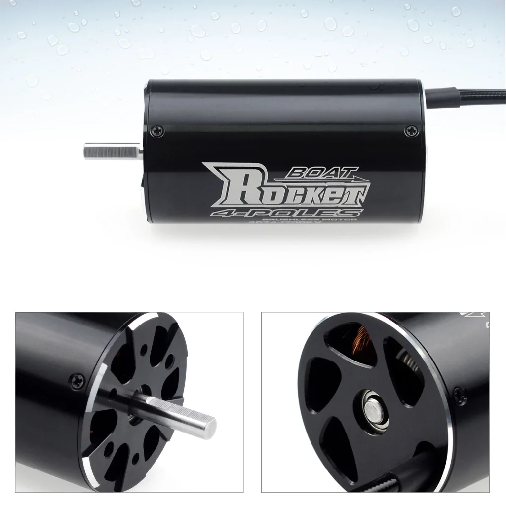 Small boats engine brushless motor for Rc boat rocket 4074 60000 rpm high torque motor Custom